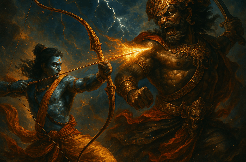The Aurora and the Om | The Sacred Heart of Hanuman