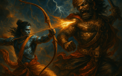 The Aurora and the Om | The Sacred Heart of Hanuman